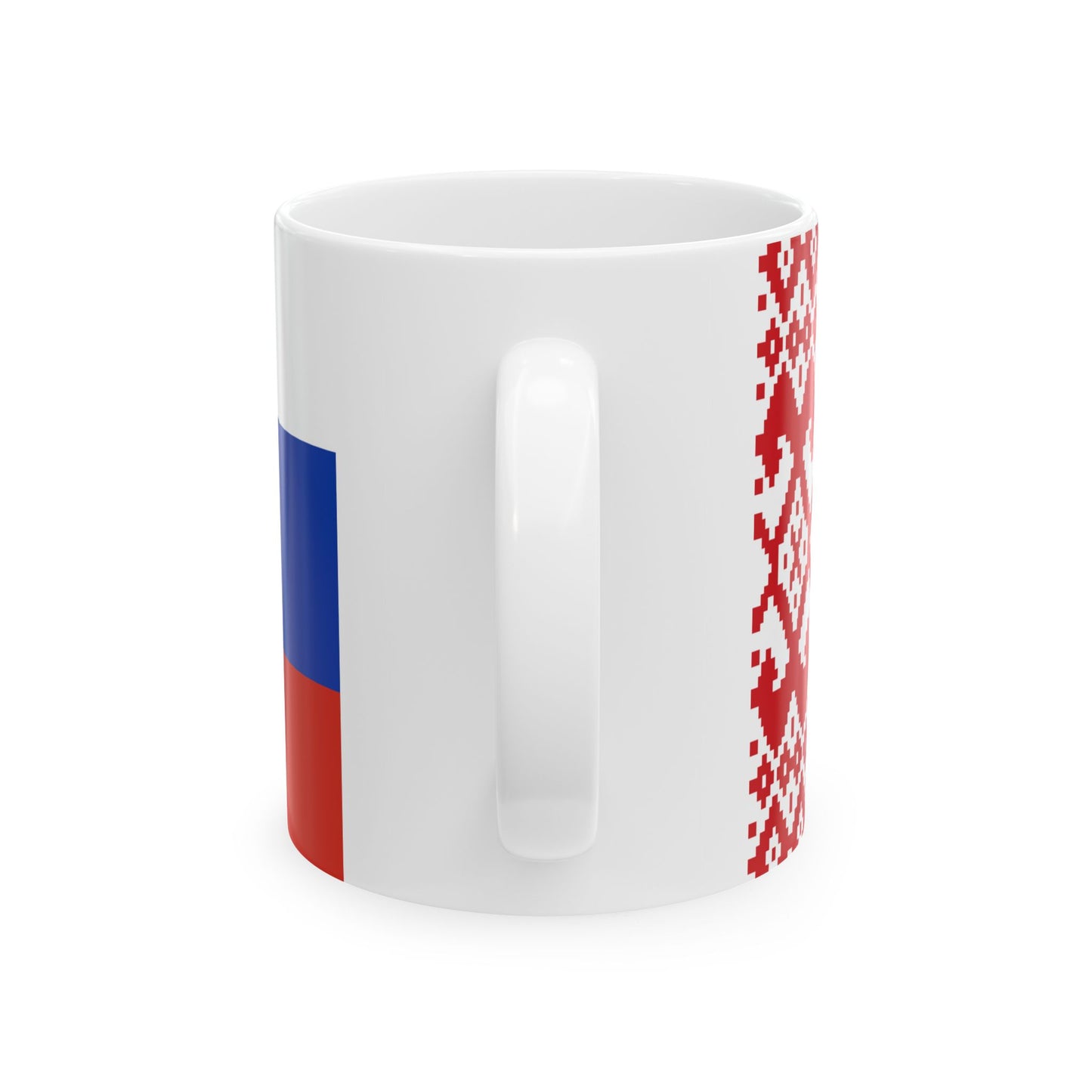 Lang-ru (Belarus) White Coffee Mug-Go Mug Yourself