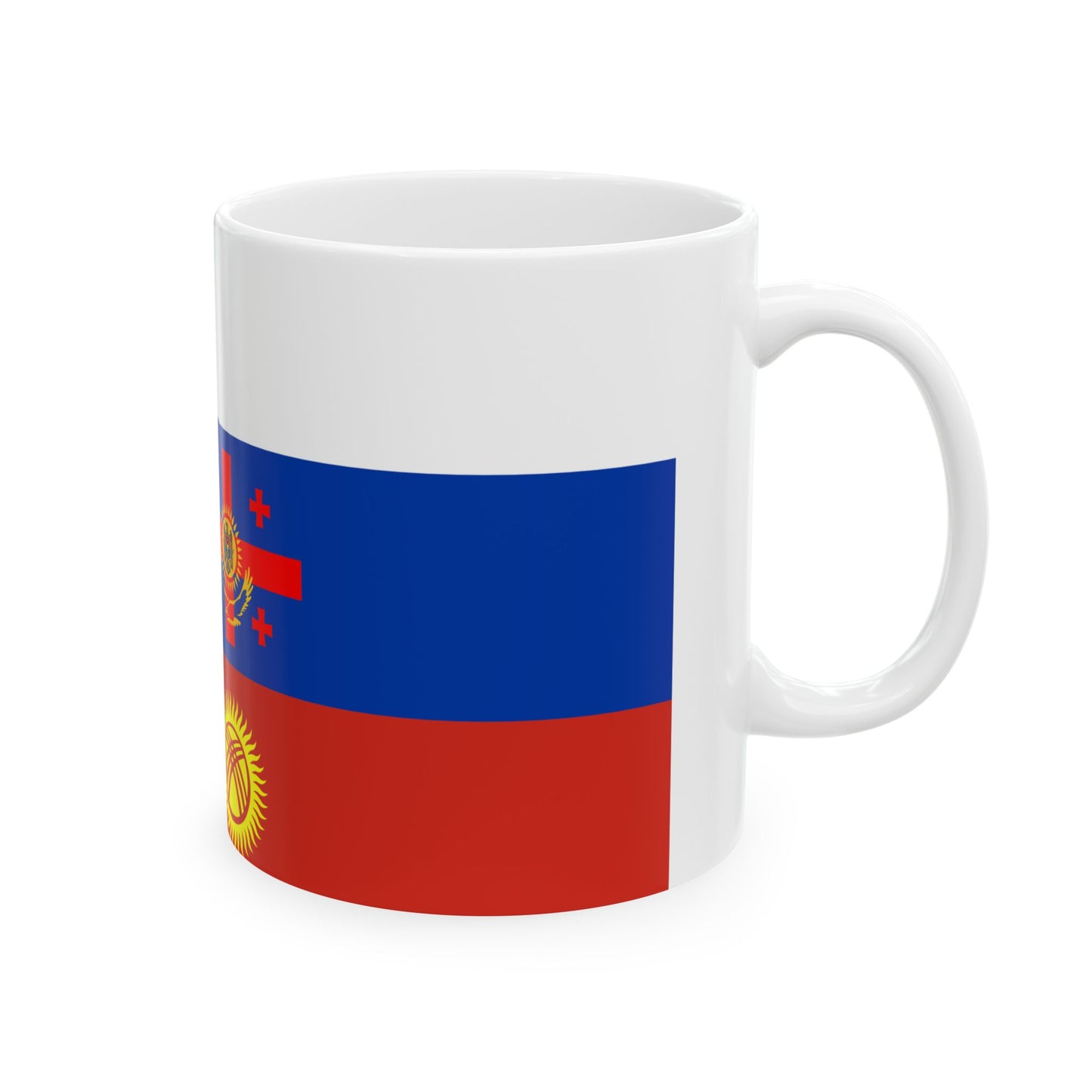 Lang-ru (Belarus) White Coffee Mug-Go Mug Yourself