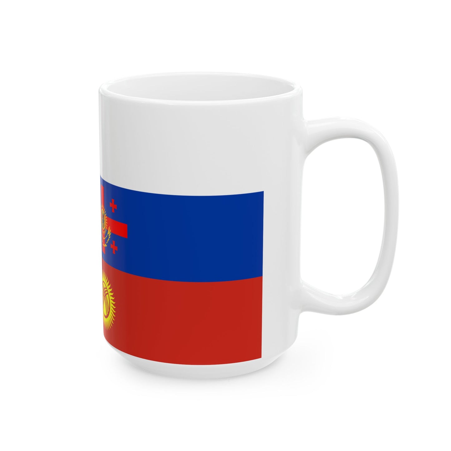 Lang-ru (Belarus) White Coffee Mug-Go Mug Yourself