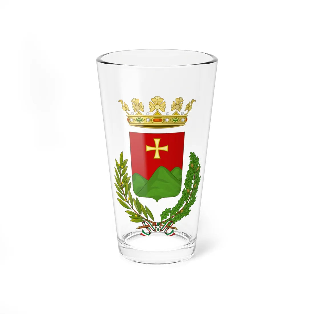 Lapedona-Stemma (Italy) (Coat of Arms) Pint Glass 16oz 16oz - Go Mug Yourself
