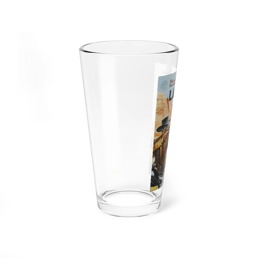 Laramie Guns, British Paperback Cover - Pint Glass 16oz-Go Mug Yourself