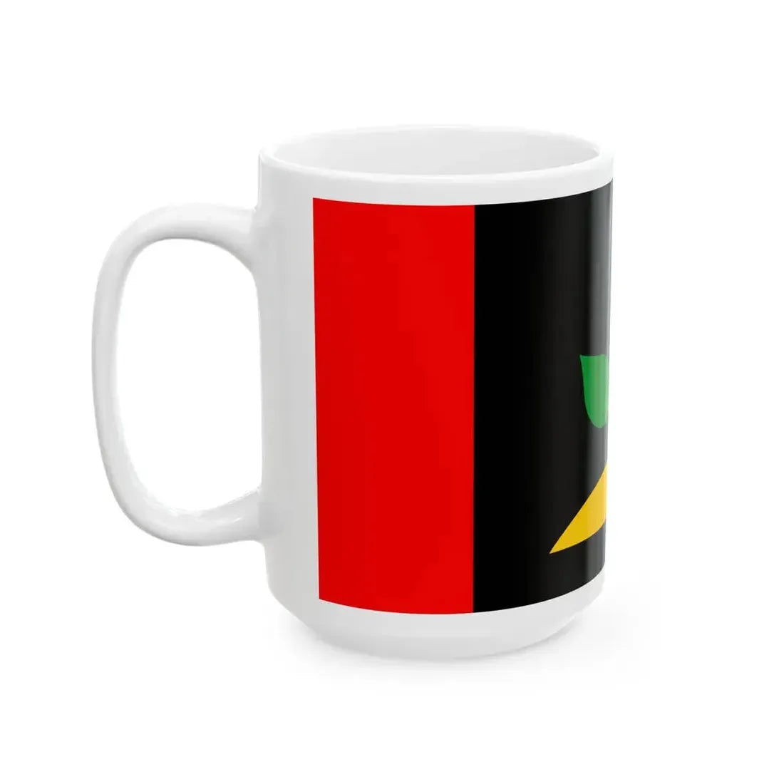 Larrakian-flag (Australia) White Coffee Mug - Go Mug Yourself
