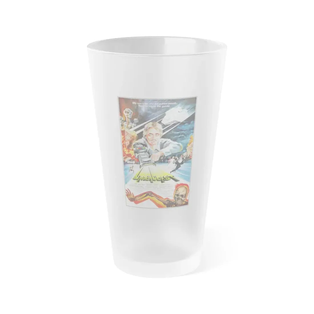 LASERBLAST 1978 Movie Poster - Frosted Pint Glass 16oz 16oz Frosted - Go Mug Yourself