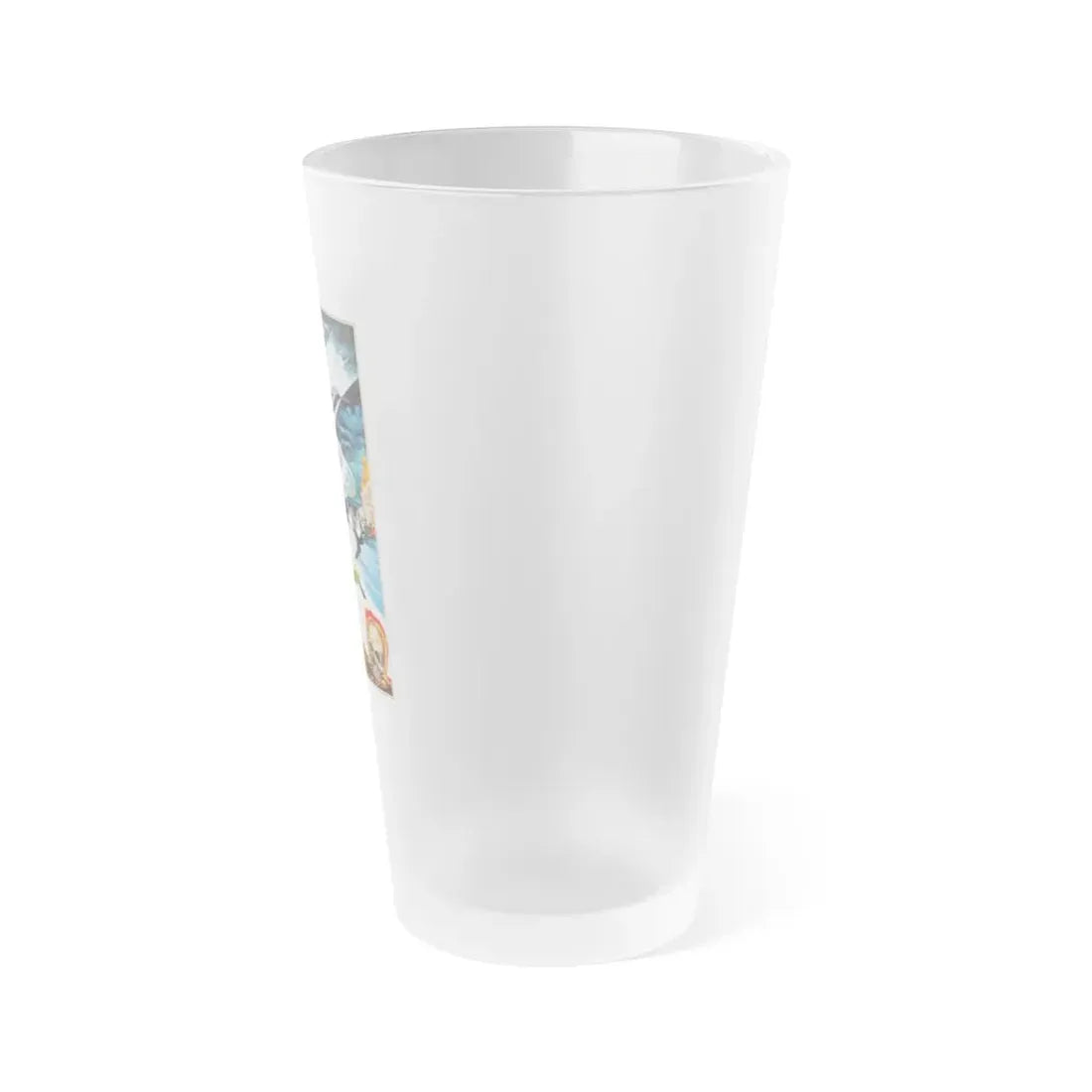 LASERBLAST 1978 Movie Poster - Frosted Pint Glass 16oz - Go Mug Yourself