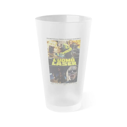 LASERBLAST (2) 1978 Movie Poster - Frosted Pint Glass 16oz 16oz Frosted - Go Mug Yourself