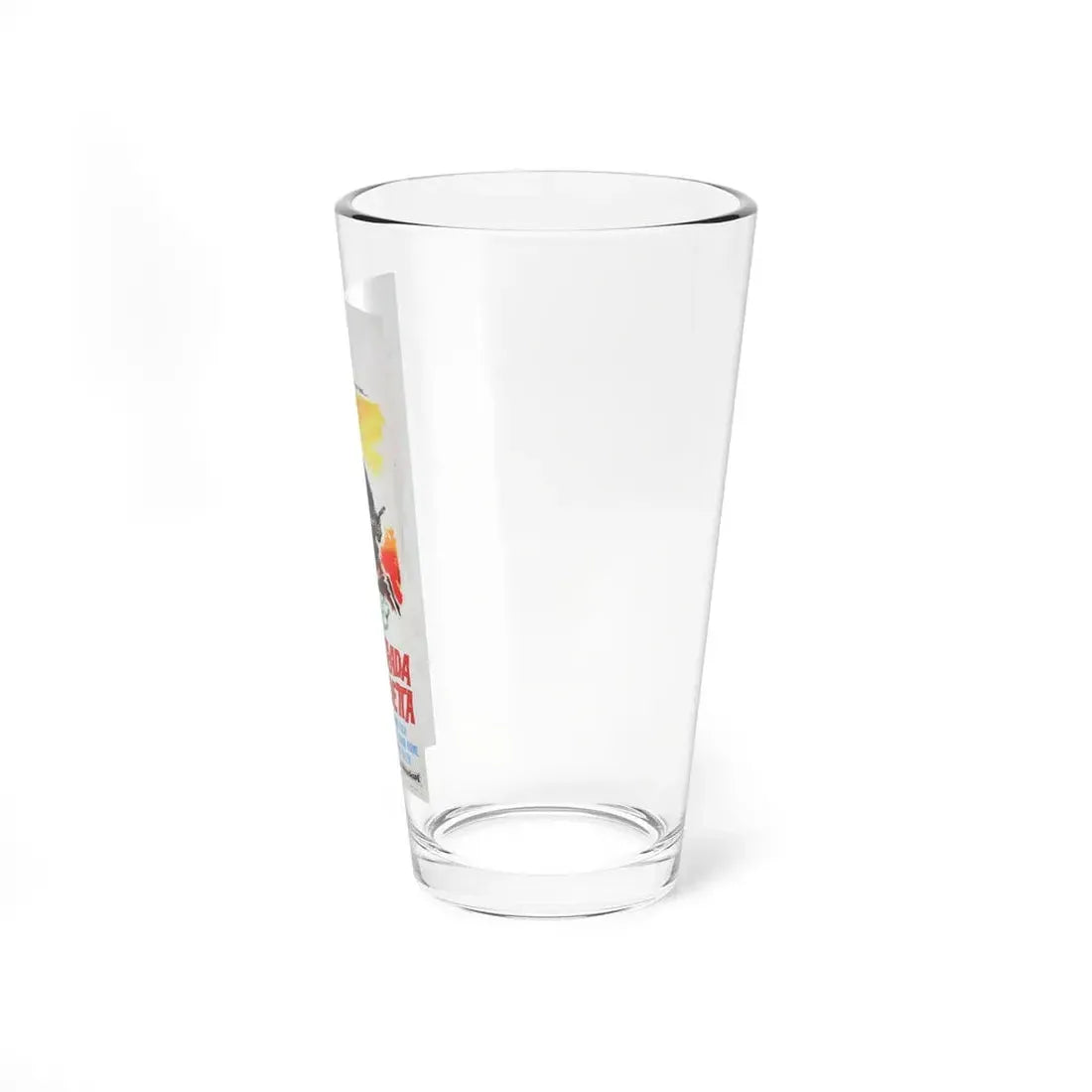 LAST RIDE TO SANTA CRUZ (ITALIAN) 1964 Movie Poster - Pint Glass 16oz - Go Mug Yourself