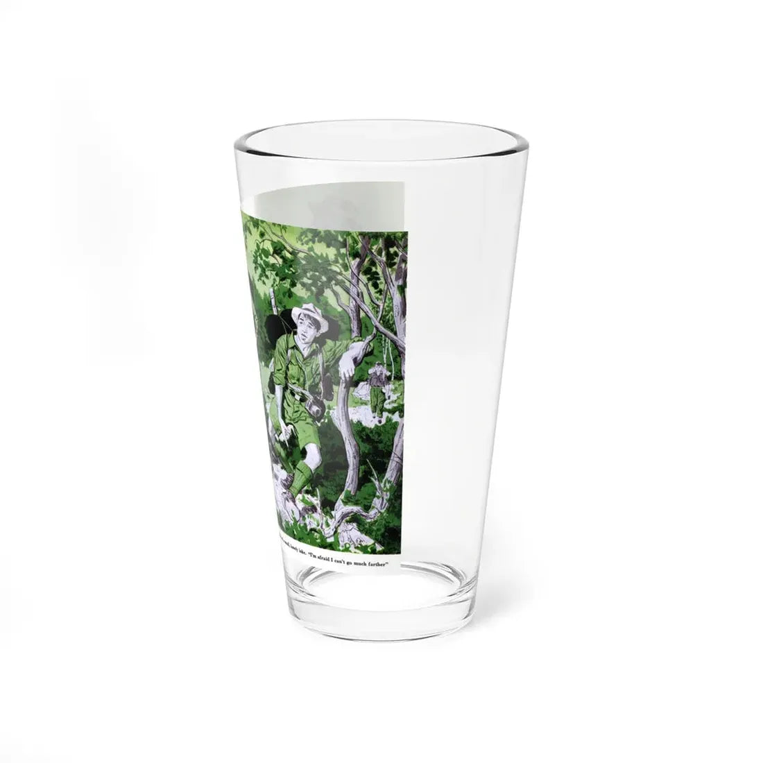 Late Honeymoon, Collier's, August 9, 1952 - Pint Glass 16oz - Go Mug Yourself