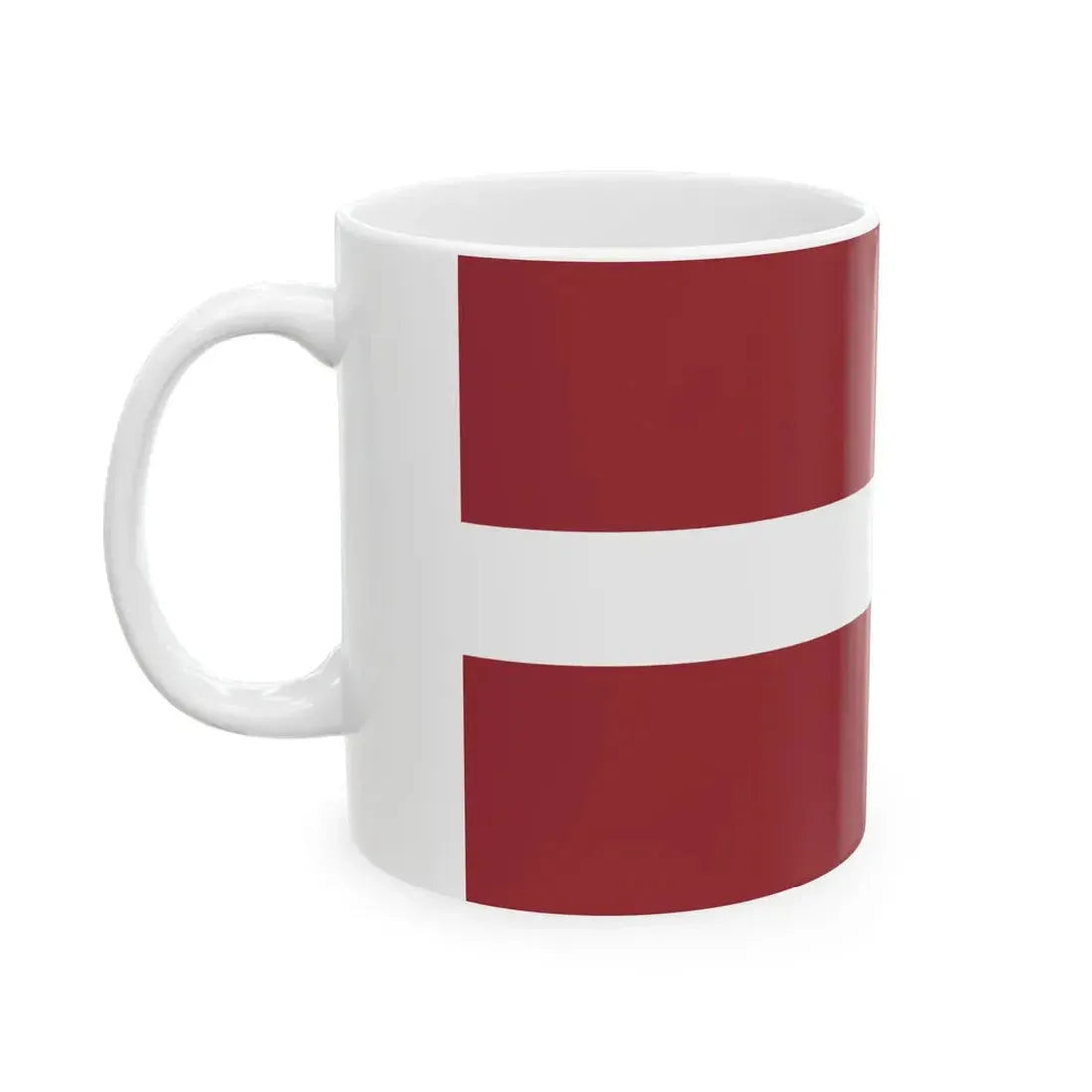 Latvijas Republika Latvia 16-9 (Latvia) White Coffee Mug - Go Mug Yourself