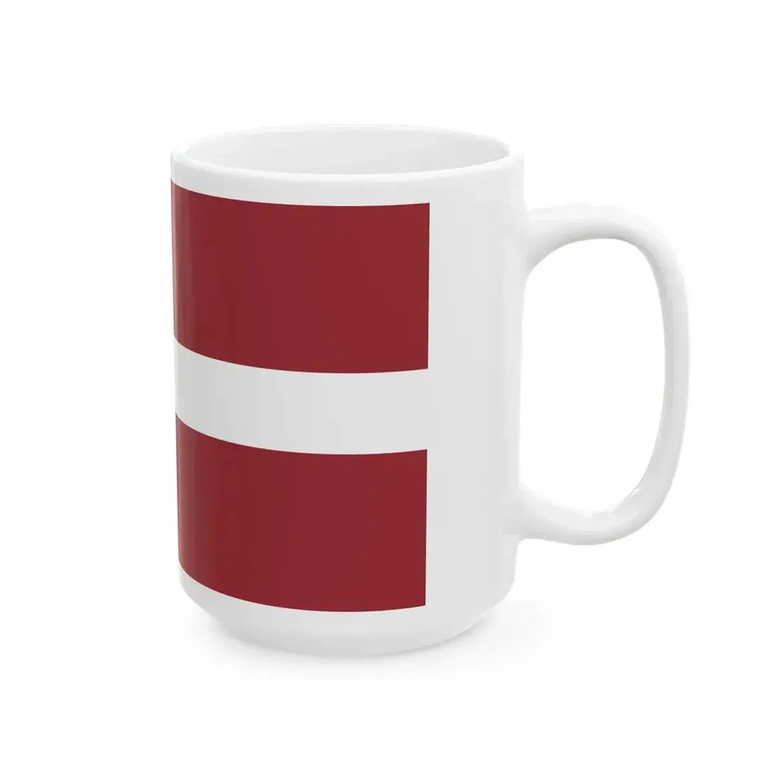 Latvijas Republika Latvia 16-9 (Latvia) White Coffee Mug - Go Mug Yourself