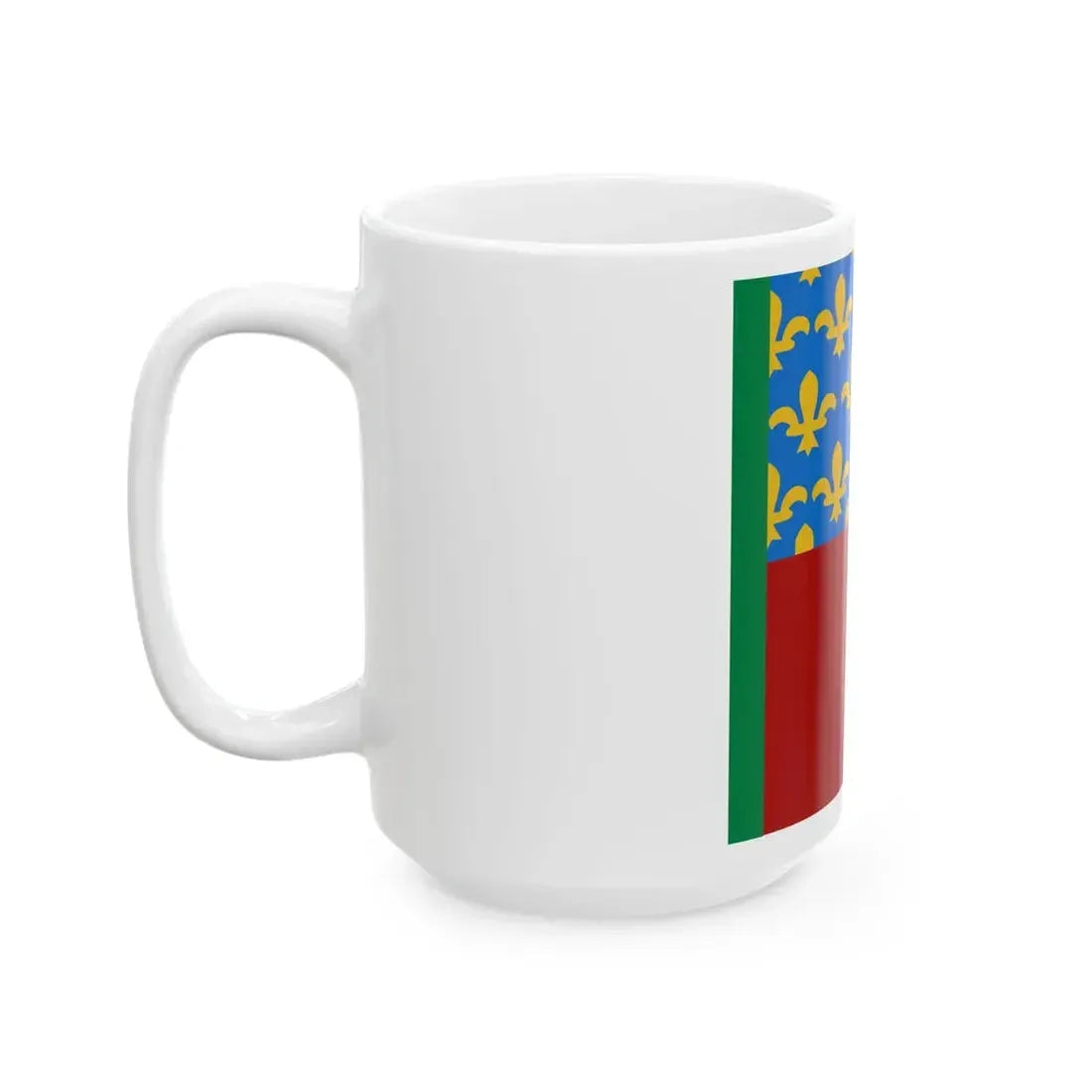 Lauelet die conyncstauell van Vrancrijc (Netherlands) White Coffee Mug - Go Mug Yourself