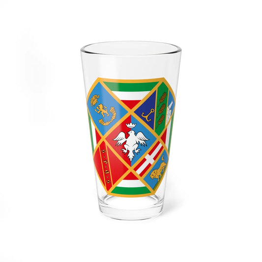 Lazio Coat of Arms (Italy) (Coat of Arms) Pint Glass 16oz 16oz - Go Mug Yourself