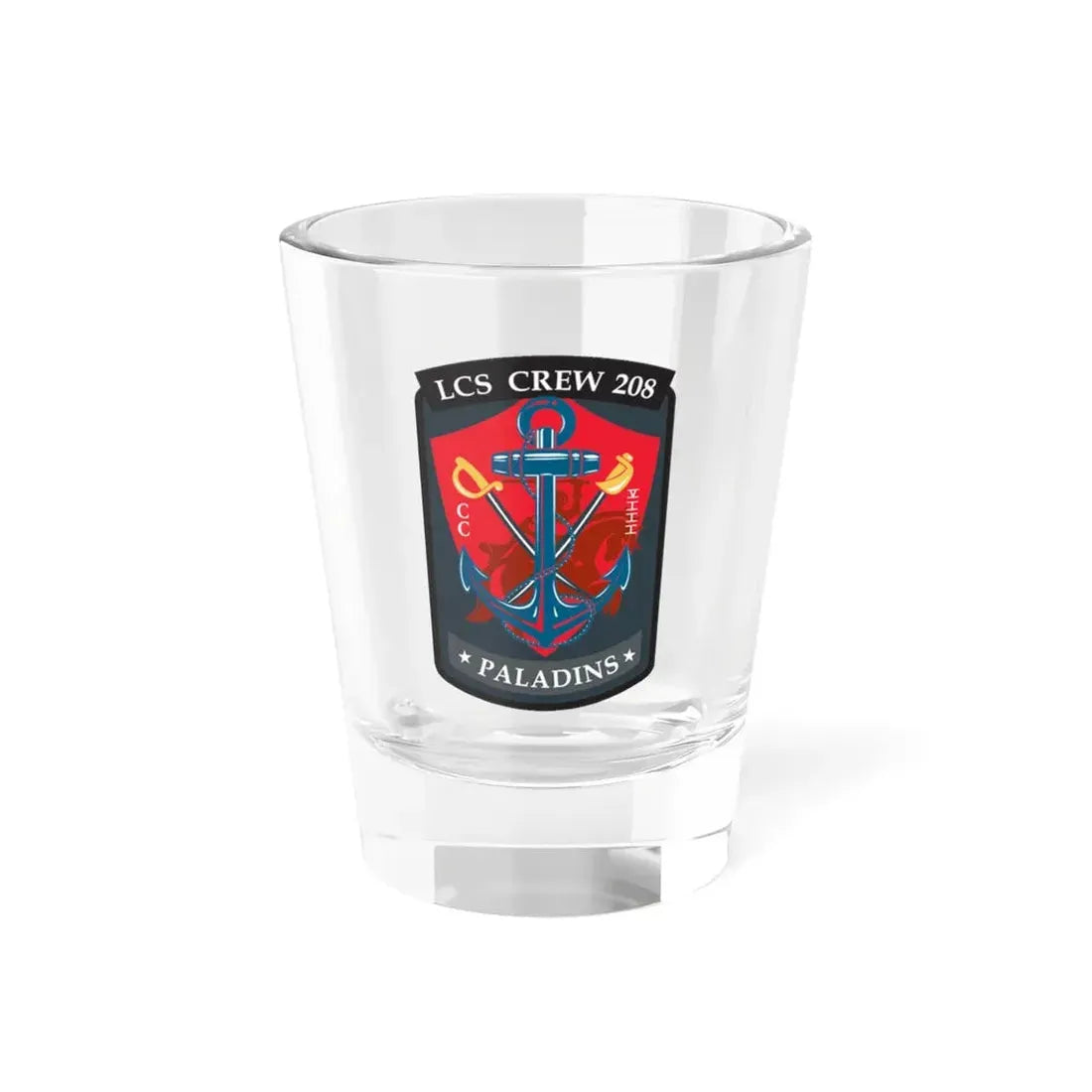 LCS CREW 208 (U.S. Navy) Shot Glass 1.5oz 1.5oz - Go Mug Yourself