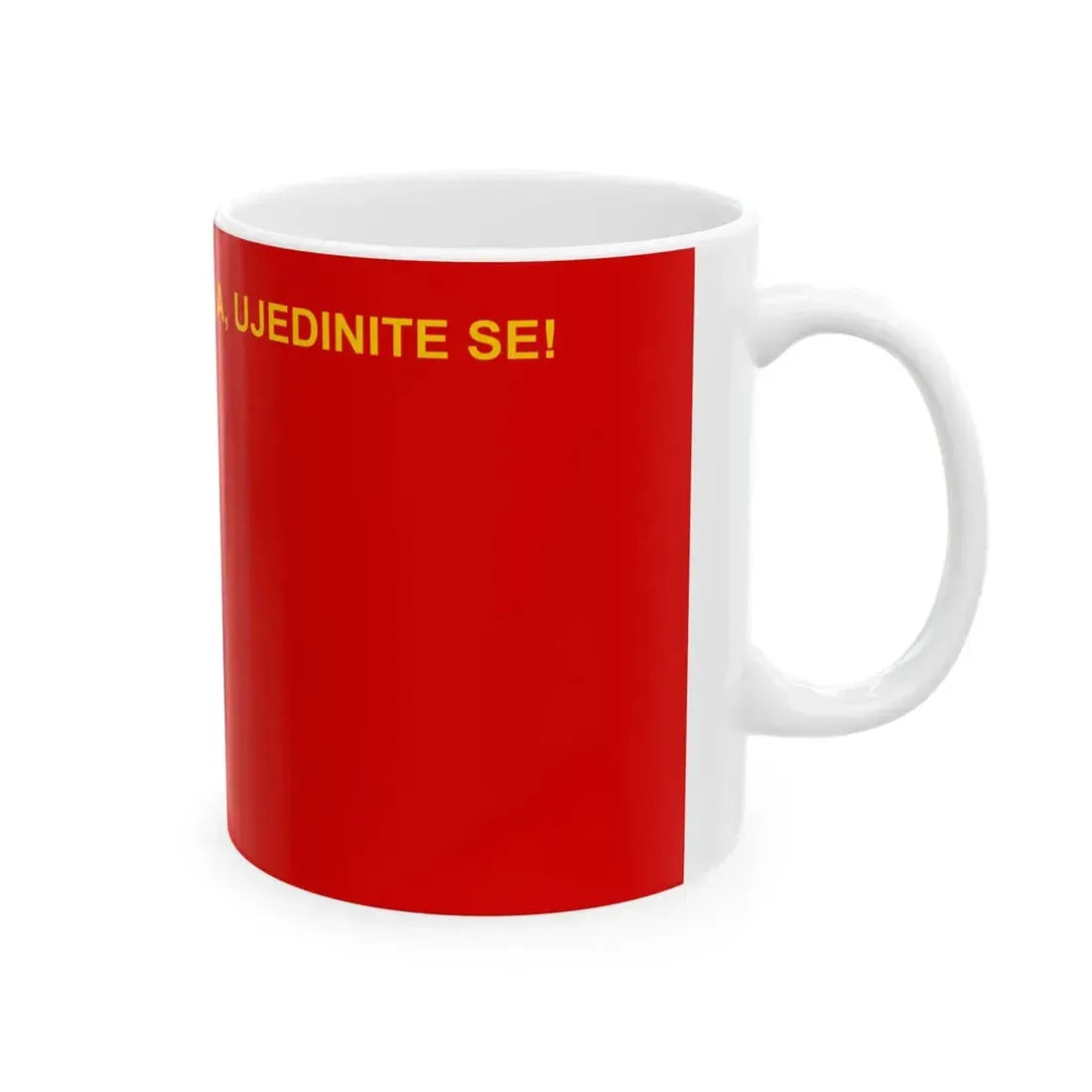 League of Communists of Croatia Flag (Croatia) White Coffee Mug - Go Mug Yourself