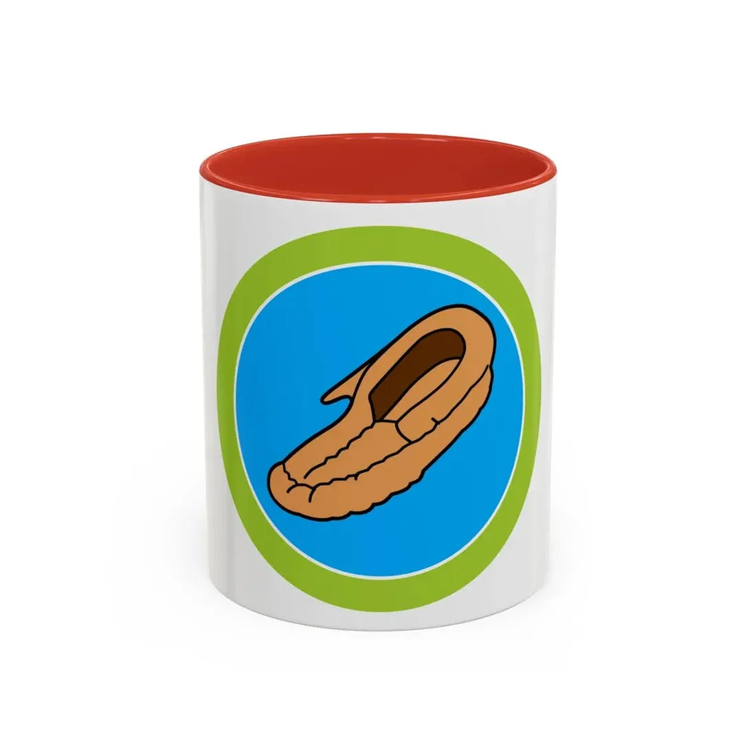 Leatherwork (Boy Scout Merit Badge) Accent Coffee Mug 11oz Red - Go Mug Yourself