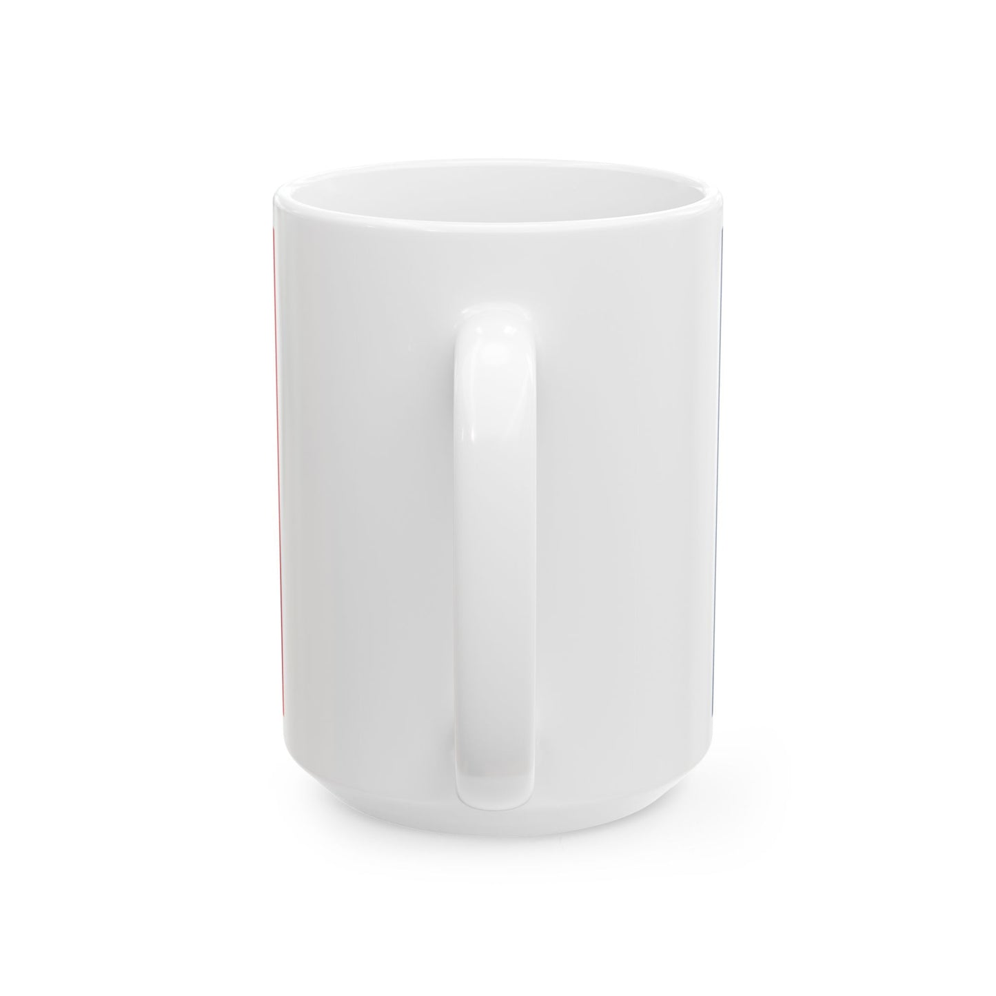 Lebanese French flag (Belgium) White Coffee Mug-Go Mug Yourself