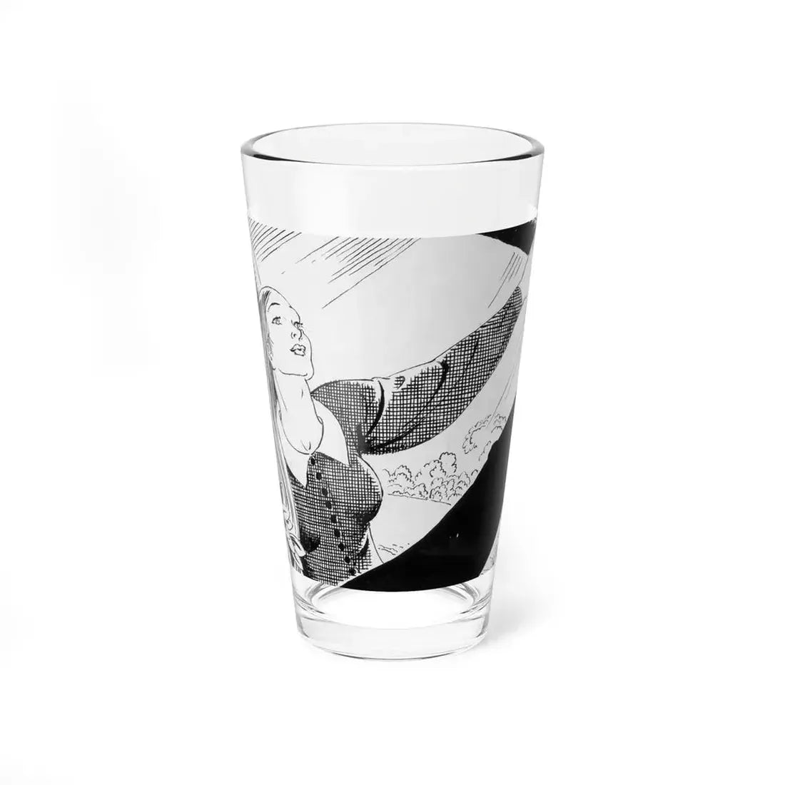 Lebanon, Liberty magazine interior illustration - Pint Glass 16oz 16oz - Go Mug Yourself