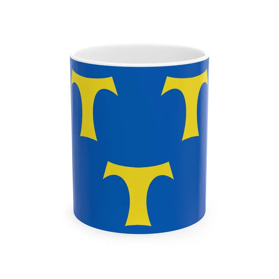 Lede vlag (Belgium) White Coffee Mug 11oz - Go Mug Yourself