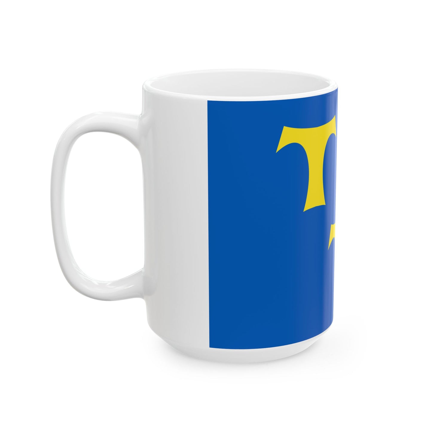 Lede vlag (Belgium) White Coffee Mug-Go Mug Yourself