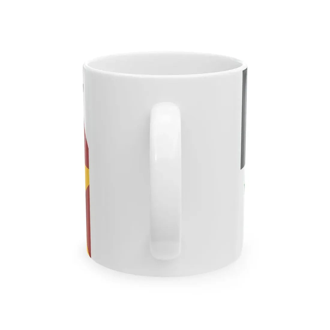 Ledegem vlag (Belgium) White Coffee Mug - Go Mug Yourself