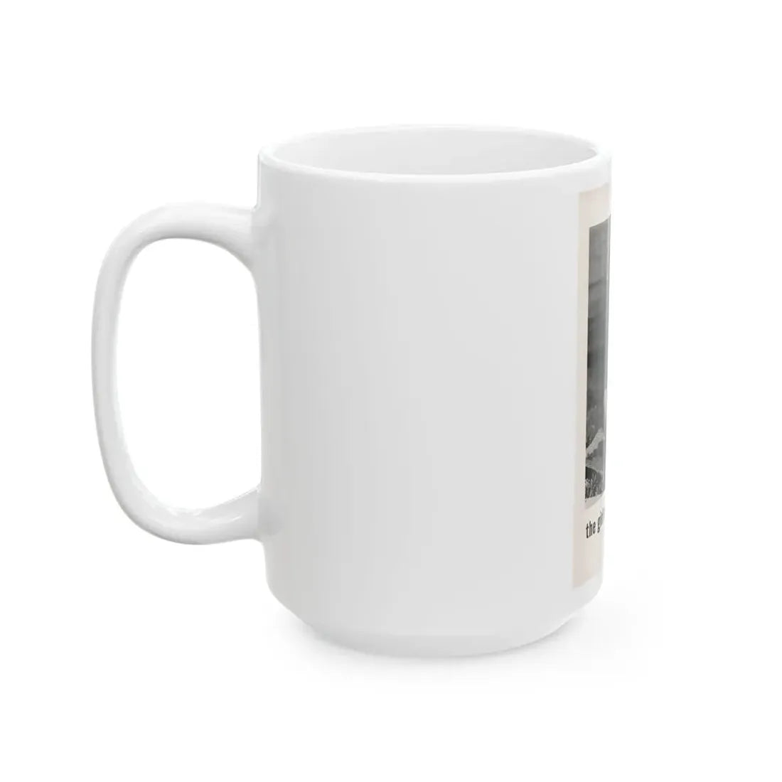 Lee Wilson #06 - Reverseside of back cover 1 B&W Photo from PHOTO Digest Mag. November '53 (Vintage Female Icon) White Coffee Mug - Go Mug Yourself