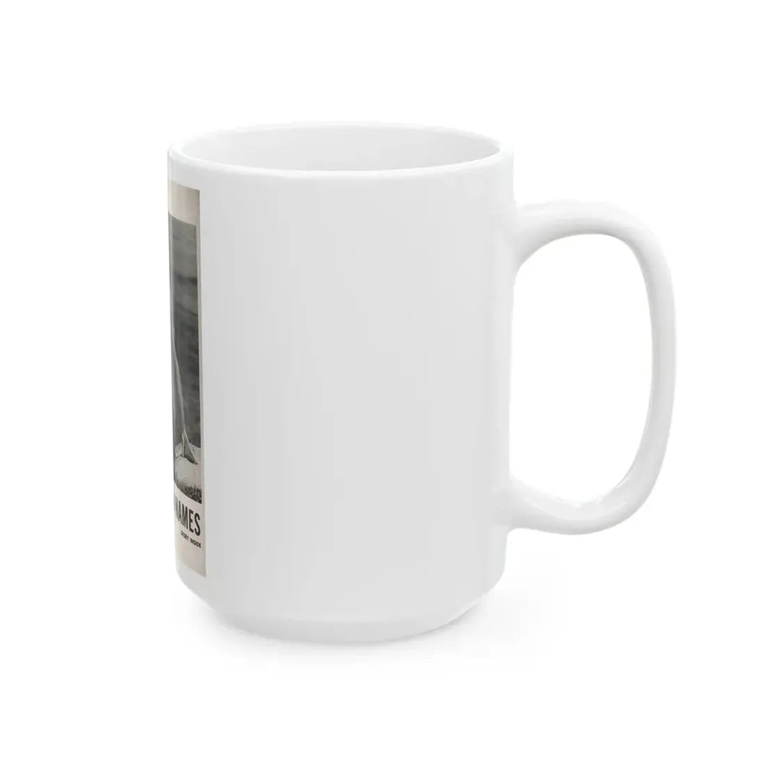 Lee Wilson #06 - Reverseside of back cover 1 B&W Photo from PHOTO Digest Mag. November '53 (Vintage Female Icon) White Coffee Mug - Go Mug Yourself