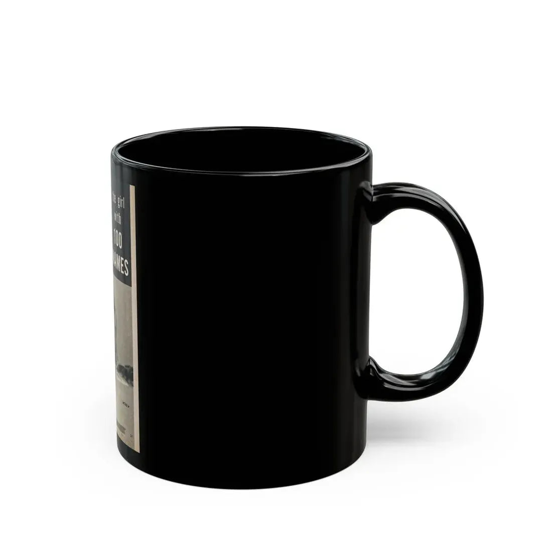 Lee Wilson #07 - Pages 1 of 7 Featuring, Lee+1 B&W Photo & Caption from PHOTO Digest Mag. November '53 (Vintage Female Icon) Black Coffee Mug - Go Mug Yourself
