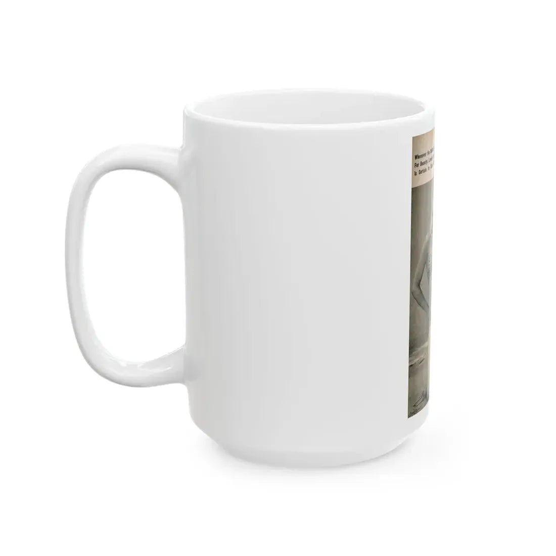 Lee Wilson #07 - Pages 1 of 7 Featuring, Lee+1 B&W Photo & Caption from PHOTO Digest Mag. November '53 (Vintage Female Icon) White Coffee Mug - Go Mug Yourself