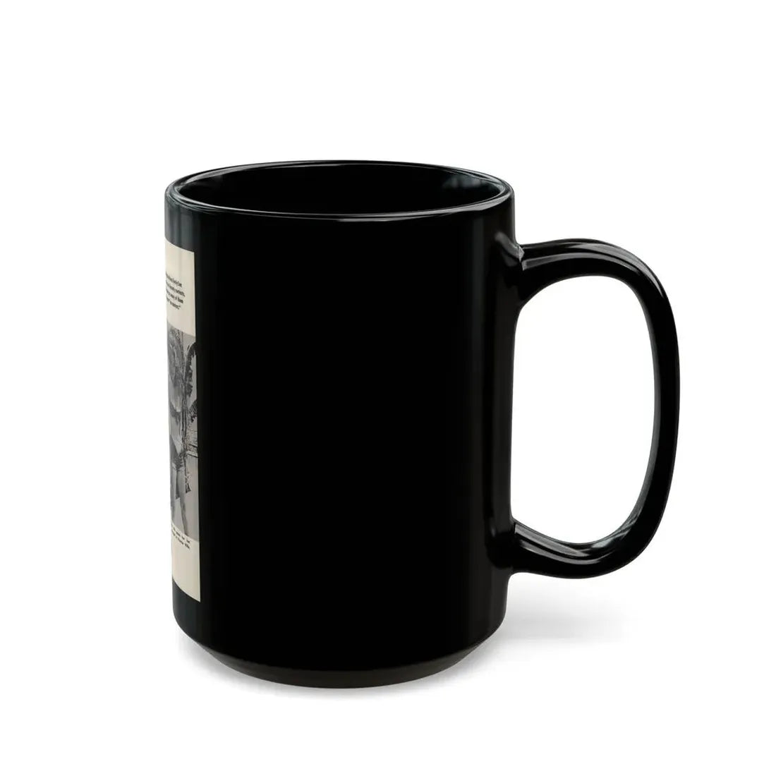 Lee Wilson #19 - Pages 1 of 1 Featuring, Lee+3 B&W Photos from PICTURE SCOPE Digest Mag. May '57 (Vintage Female Icon) Black Coffee Mug - Go Mug Yourself
