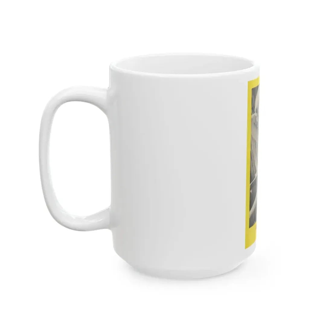 Lee Wilson #20 - Lee on back of PICTURE SCOPE Digest Mag. May '57 (Vintage Female Icon) White Coffee Mug - Go Mug Yourself