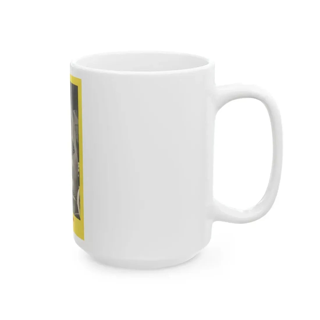 Lee Wilson #20 - Lee on back of PICTURE SCOPE Digest Mag. May '57 (Vintage Female Icon) White Coffee Mug - Go Mug Yourself