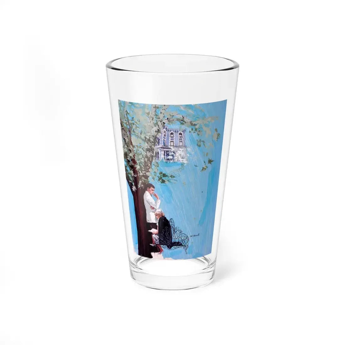 Legacy of Love, paperback cover, 1963 - Pint Glass 16oz 16oz - Go Mug Yourself