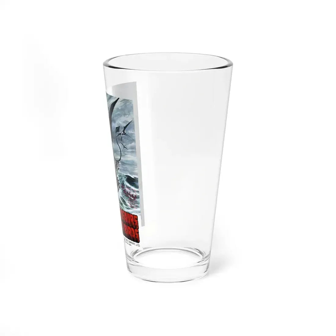 LEGEND OF DINOSAURS AND MONSTER BIRDS 1977 Movie Poster - Pint Glass 16oz - Go Mug Yourself