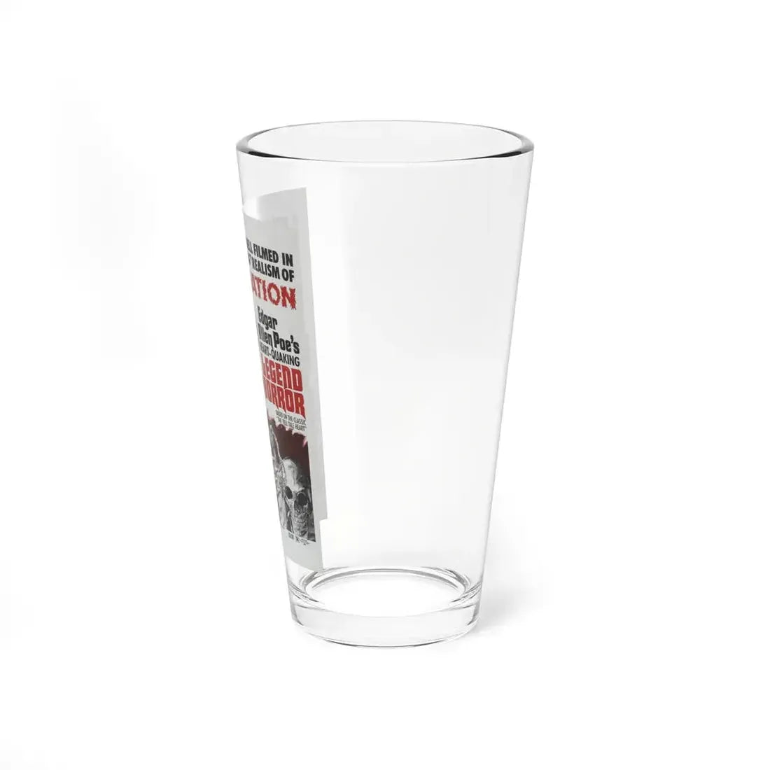 LEGEND OF HORROR & DIABOLIC WEDDING 1971 Movie Poster - Pint Glass 16oz - Go Mug Yourself