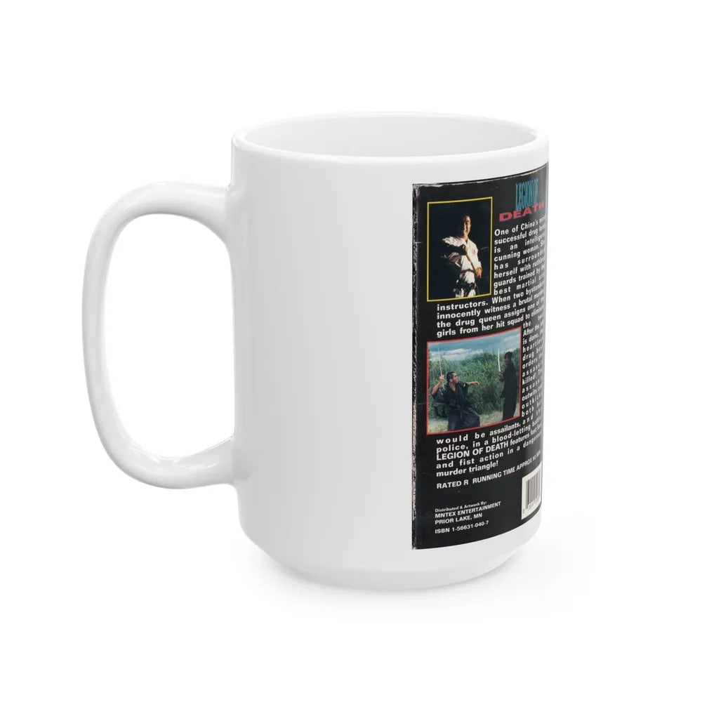 LEGION OF DEATH (VHS COVER) - White Coffee Mug-Go Mug Yourself