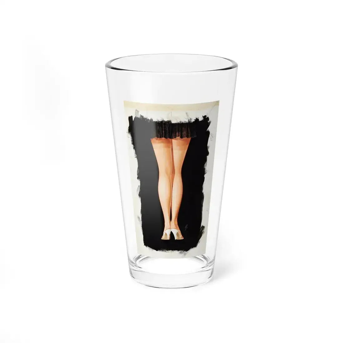 Legs Illustration - Pint Glass 16oz 16oz - Go Mug Yourself