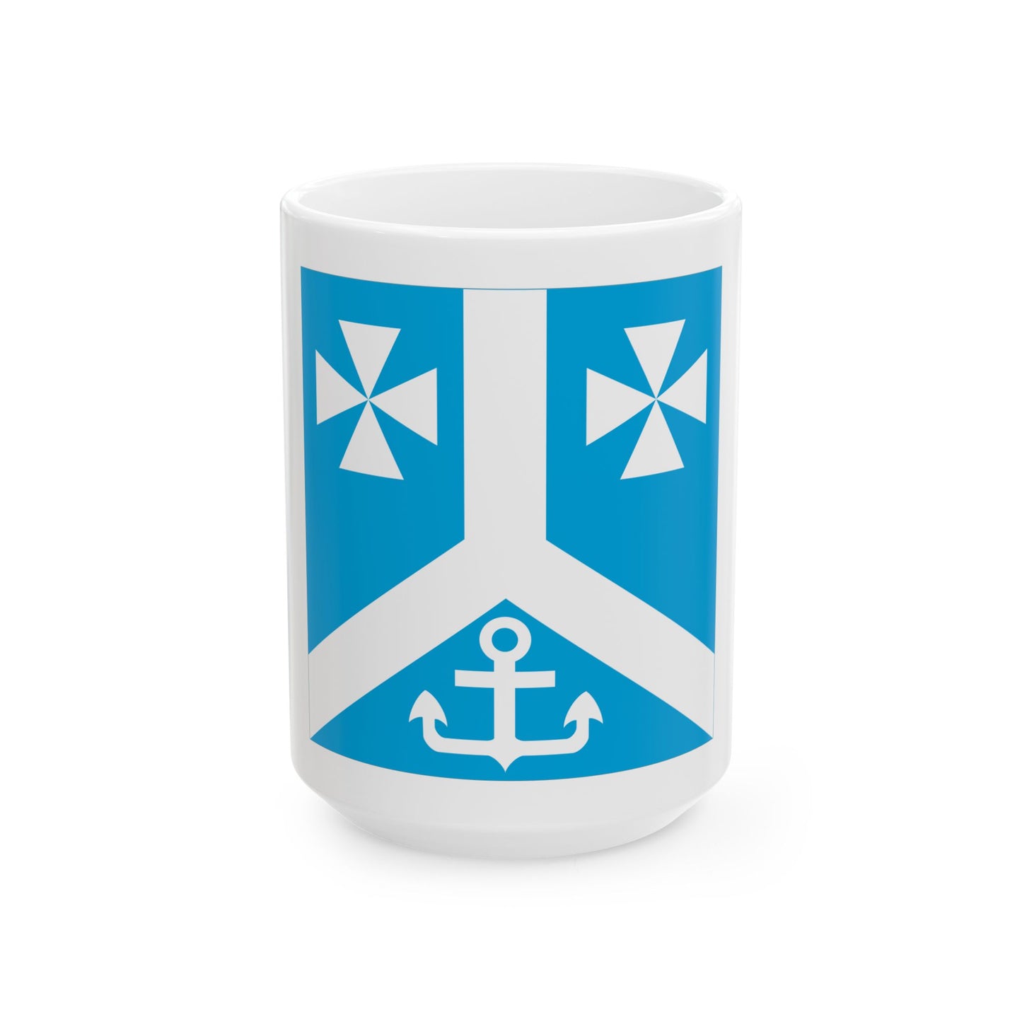 Leisi lipp 2 (Estonia) White Coffee Mug-15oz-Go Mug Yourself