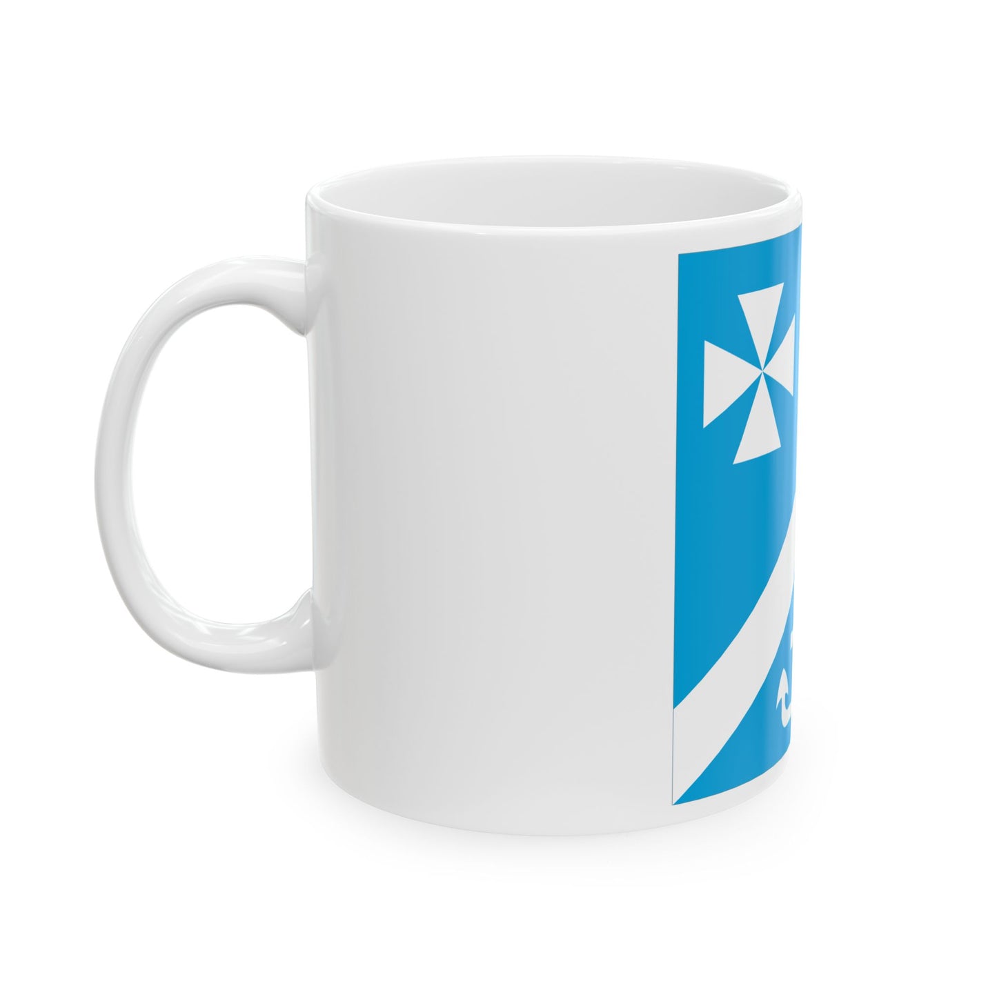 Leisi lipp 2 (Estonia) White Coffee Mug-Go Mug Yourself