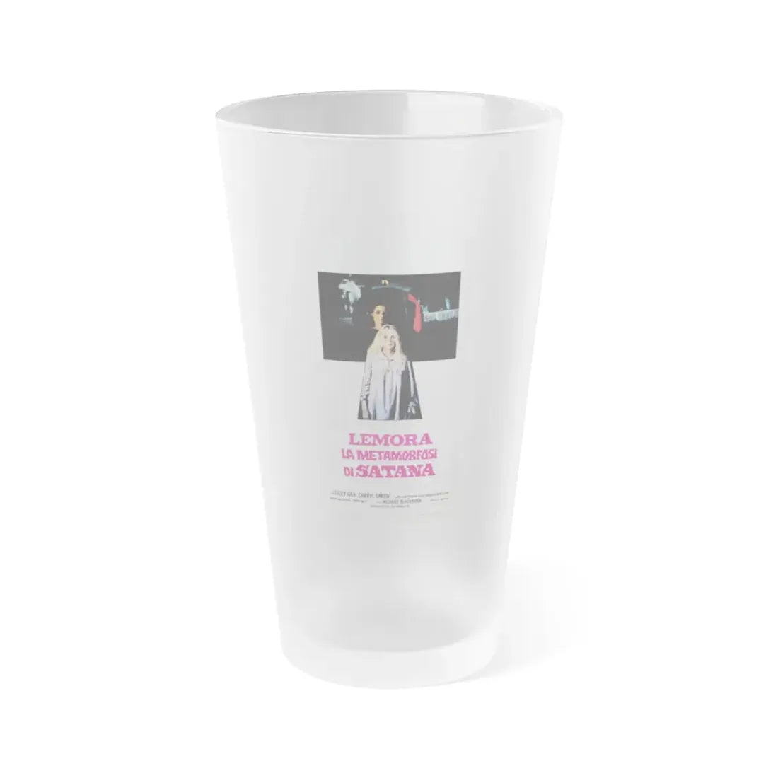 LEMORA A CHILD'S TALE OF THE SUPERNATURAL (ITALIAN) 1973 Movie Poster - Frosted Pint Glass 16oz 16oz Frosted - Go Mug Yourself