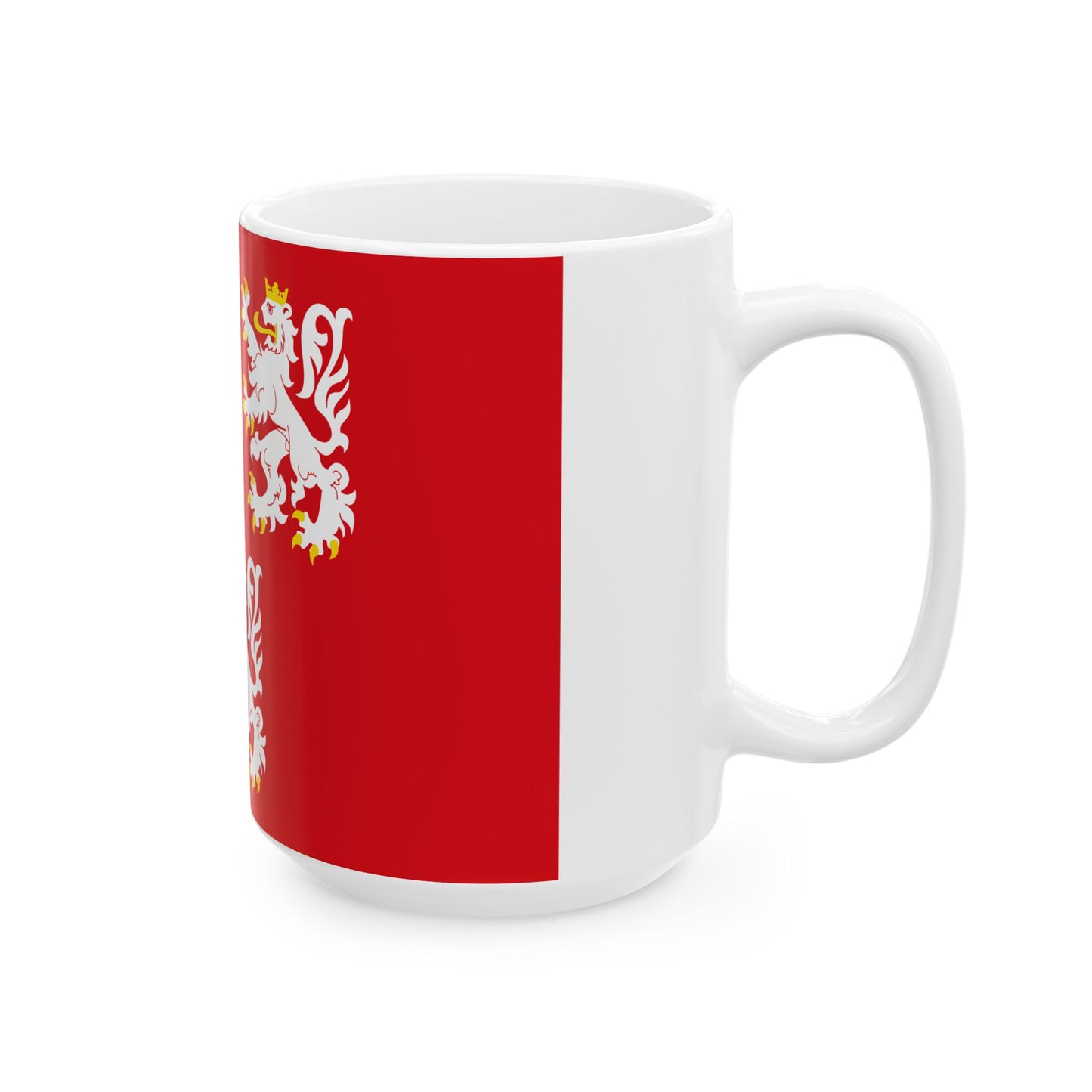 Lens vlag (Belgium) White Coffee Mug-Go Mug Yourself