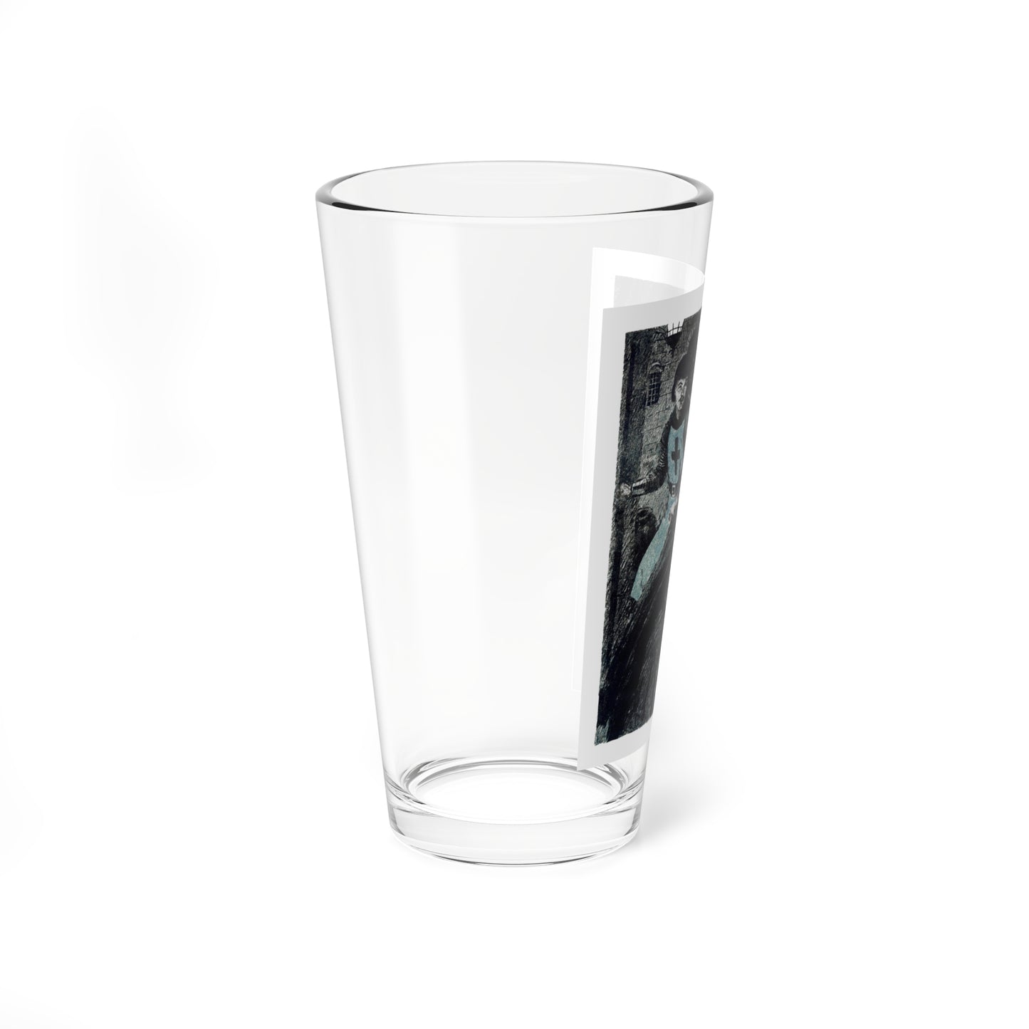Leopards Are for England (2), Blue Book Magazine, March 1947 - Pint Glass 16oz-Go Mug Yourself