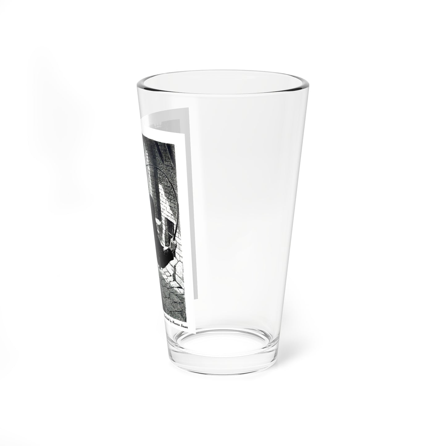 Leopards Are for England (2), Blue Book Magazine, March 1947 - Pint Glass 16oz-Go Mug Yourself