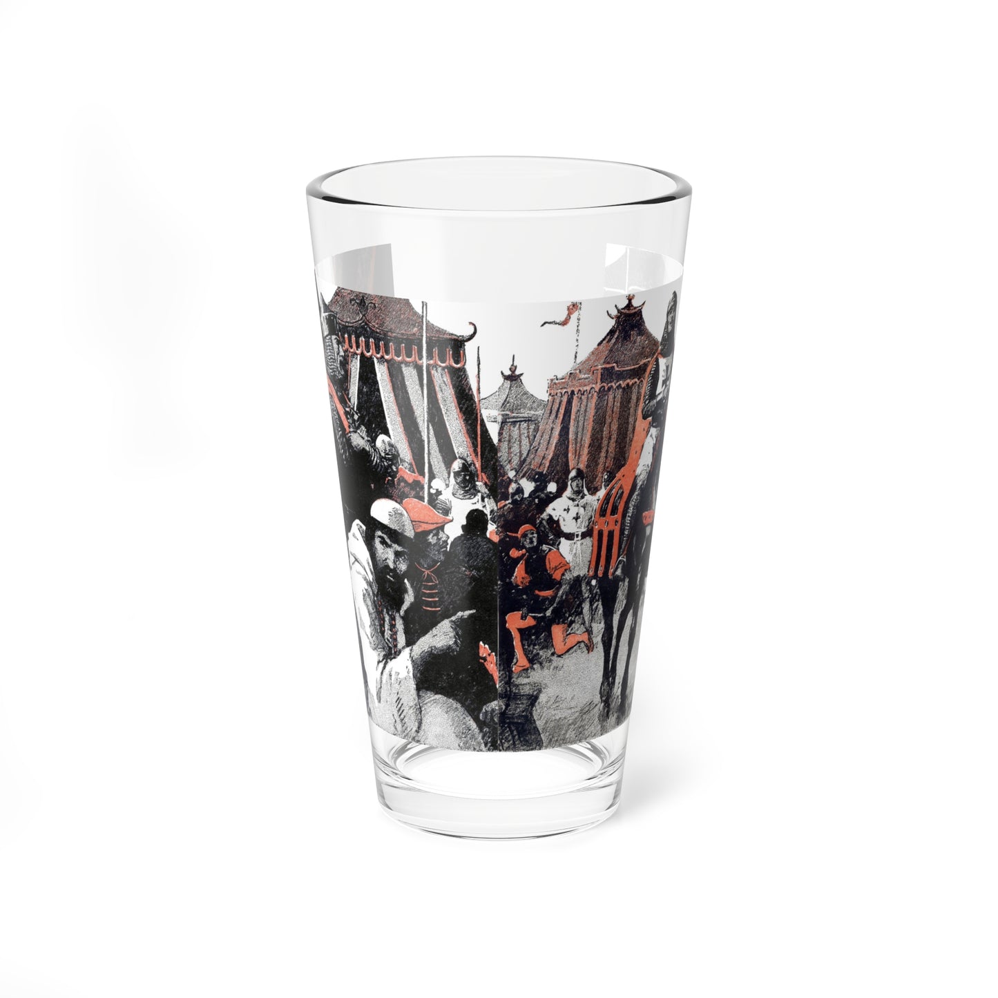 Leopards Are for England (3), Blue Book Magazine, March 1947 - Pint Glass 16oz-16oz-Go Mug Yourself
