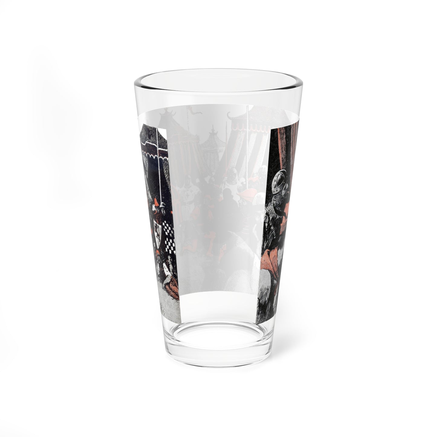 Leopards Are for England (3), Blue Book Magazine, March 1947 - Pint Glass 16oz-Go Mug Yourself