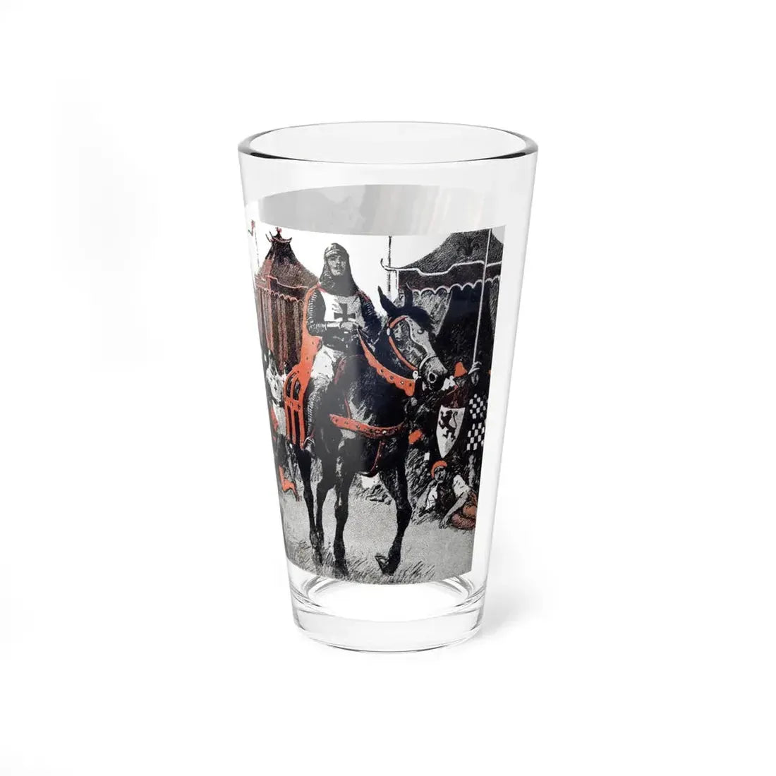 Leopards Are for England (3), Blue Book Magazine, March 1947 - Pint Glass 16oz - Go Mug Yourself