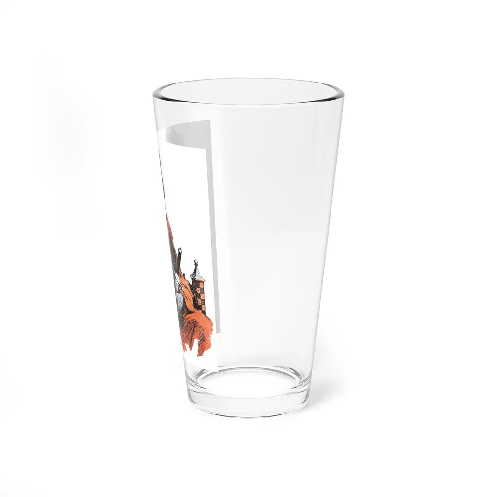 Leopards Are for England (4), Blue Book Magazine, March 1947 - Pint Glass 16oz - Go Mug Yourself