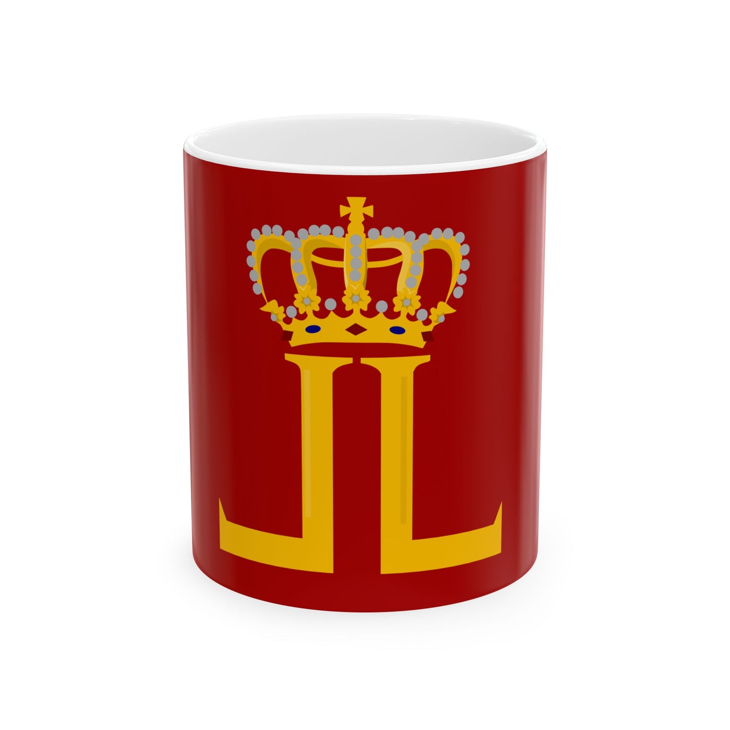 Leopoldsburg vlag (Belgium) White Coffee Mug-11oz-Go Mug Yourself
