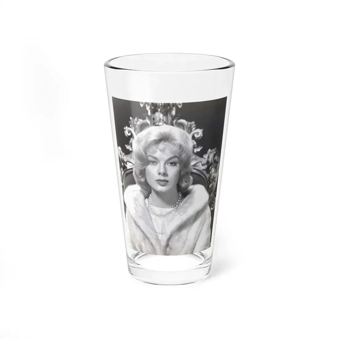 Leslie Parrish #134 (Vintage Female Icon) Pint Glass 16oz 16oz - Go Mug Yourself