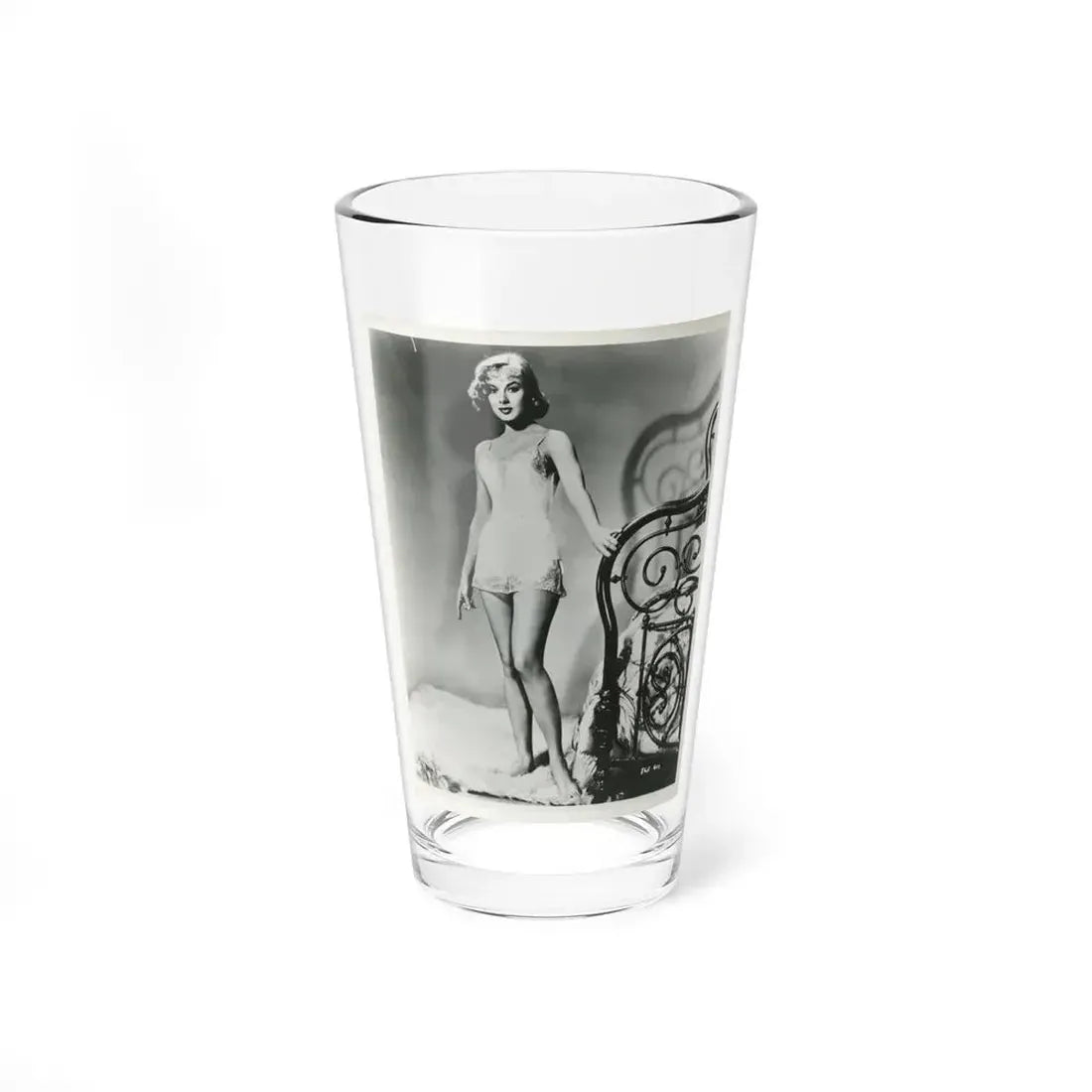 Leslie Parrish #151 (Vintage Female Icon) Pint Glass 16oz 16oz - Go Mug Yourself