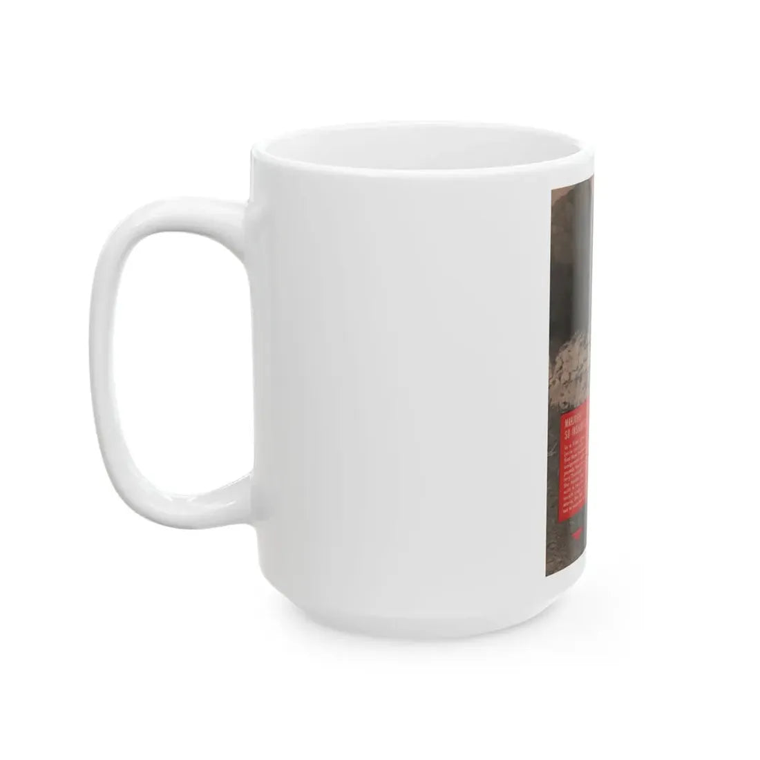 Leslie Parrish #154 - People Pocket Mag. 5-4-55 - 1 B&W Photo & Caption (Vintage Female Icon) White Coffee Mug - Go Mug Yourself