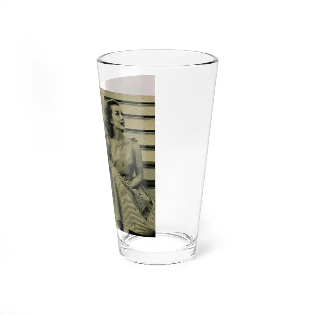 Leslie Parrish #164 (Vintage Female Icon) Pint Glass 16oz - Go Mug Yourself